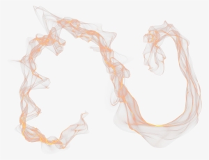 Orange Smoke Effect - Gold Smoke No Background #39614