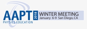 Aapt Winter Meeting 2018 In San Diego, California Nshp - American Association Of Physics Teachers #39821
