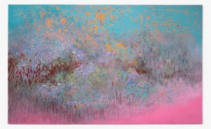 Wild Fire, 2014, Acrylic On Panel, 48 X 77 Inches - Acrylic Paint #39822