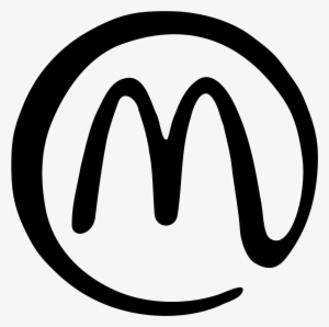 Logo Background Shapes Png Download - Black Mcdonald's Logo #300200