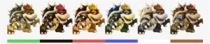 Bowser Palette - Super Smash Bros Bowser Skins #300264