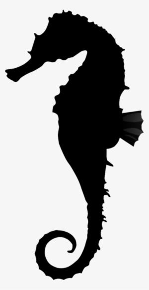 Seahorse Silhouette - Clip Art #300453