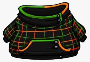 Neon Grid Jacket - Orange #300751