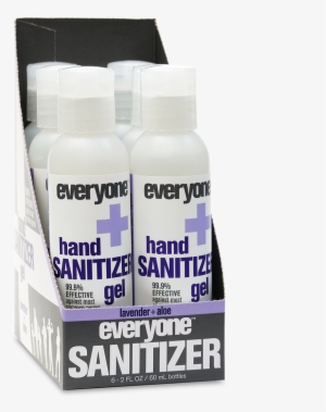 Everyone Lavender & Aloe Sanitizer Gel 6 Pack #301218