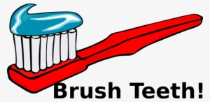 Brushing Teeth Png Clipart - Toothbrush And Toothpaste Png #301593
