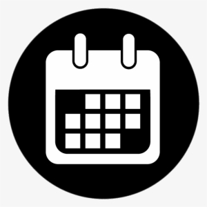 Calendar Emblem - Events Icon White Png #301664