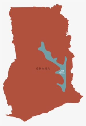 Ghana-map - Ghana Map Vector #301705