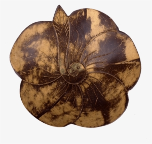 Coconut Soap Dish Hibiscus - Poppy #302324