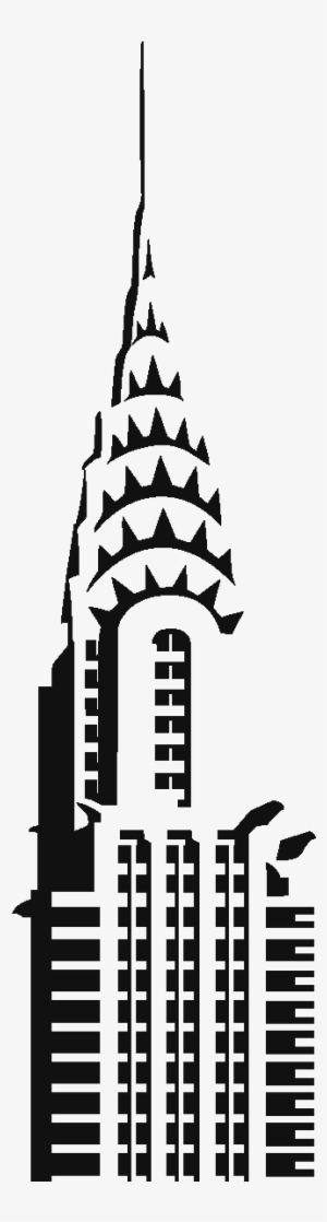 Chrysler Building Drawing - Chrysler Building Clip Art #302538