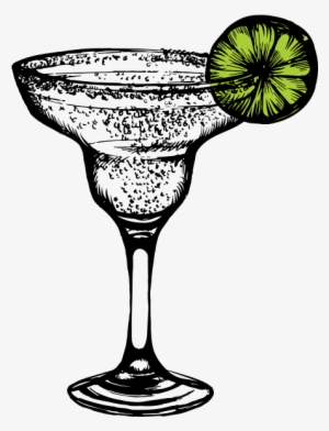Margarita Clipart Group - Black And White Margarita #302669