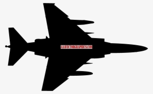 Graphic Transparent Fighter Silhouette At Getdrawings - F 4 Phantom Silhouette #303617