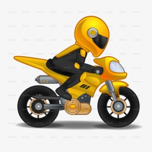 Cartoon - Motorcycle #304147 Cartoon - Motorcycle #304147