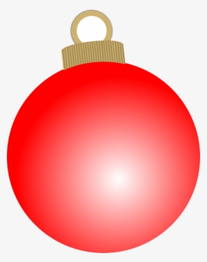 Holidays Clipart Balls - Red Christmas Ornament Clipart #304281