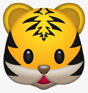 Download Tiger Emoji Png - Tiger Emoji #304405