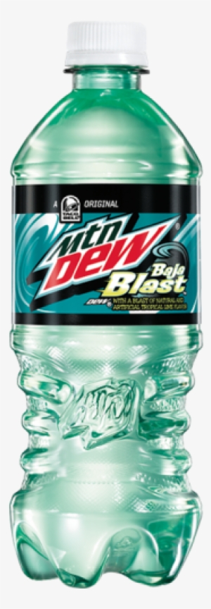 Mountain Dew Soda, Baja Blast - 20 Fl Oz Bottle #304592