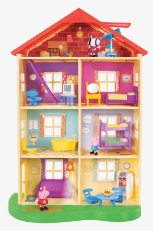 My Kids Just Love Peppa Pig, Especially My 3 Year Old - Peppa Pig Lights And Sounds Family Home #304856