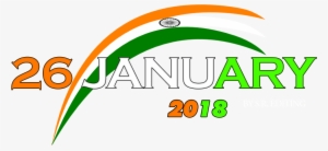 Republic Day 2018 Editing Png - 26 January Logo Png #305217