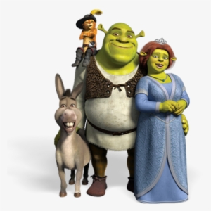 About The Adventure - Shrek Fiona Donkey Puss In Boots #305346