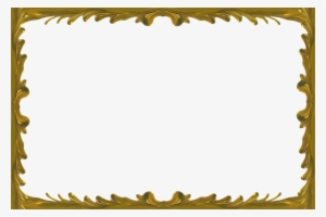 Golden Frame Png Free Download - Picture Frame #305369