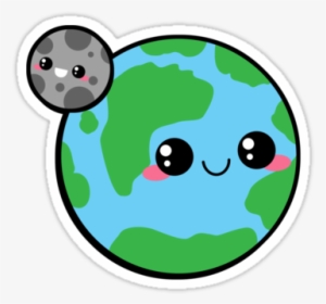 Vector Freeuse Planets Sticker Challenge On Picsart - Moon And Earth Clipart #305416
