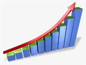 Growing Graph With Transparent Background Free Download - Prices Rising Transparent Background #305506