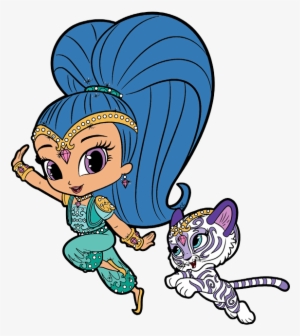 Leah Zac Shimmer, Tala Shine, - Shimmer And Shine Clip Art #305548