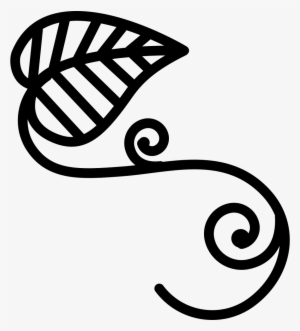 Leaves Outline With Vines Comments - Vines Svg #305944