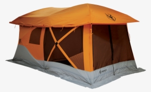 Miscellaneous - Gazelle 8 Man Camping Hub Tent Wscreen Room 26800 #306036