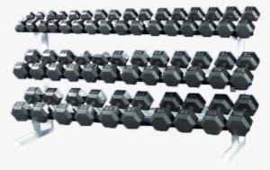 Back To The Interior - Promaxima Fw-58 Dumbbell Rack, 3 Tier, 84lx25wx43h #306132