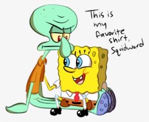 Spongebob X Squidward's Shirt Is Our New Favorite Ship - Spongebob X Squidward #306159