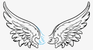 Jpg Transparent Angel Step By At - Sketch Drawing Angel #306518