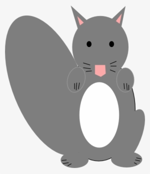 How To Set Use Dark Gray Squirrel Clipart #306566