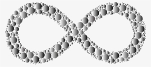 Prismatic Infinity Symbol Circles 4 By @gdj, Prismatic - Infinity Symbol Vector Dots #306668