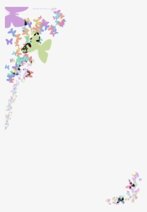 Butterfly Letter Paper #306779