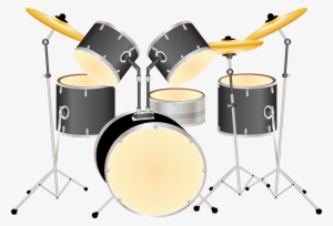 Drum Kit Png Clipart - Drums Clipart Png #307376