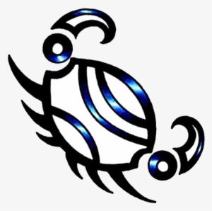 Awesome Tribal Cancer Tattoo Design - Cancer Zodiac Sign Transparent #307465