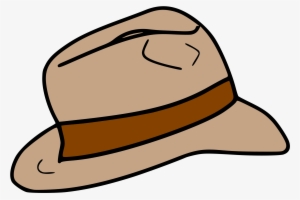 Open - Indiana Jones Hat Cartoon #307621