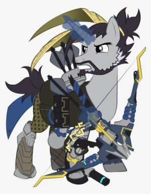 Armor, Arrow, Artist - Hanzo Pony #307991