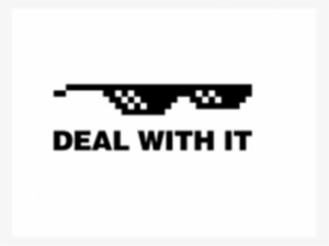 Deal With It Glasses Png Image Image - Abkommen Mit Ihm Kaffeetasse #308293