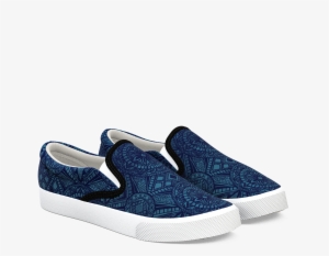 60610 0971 650 Denimtribe Sarahfeinstein Navy Slipon - Bucket Feet Dandelion #308294