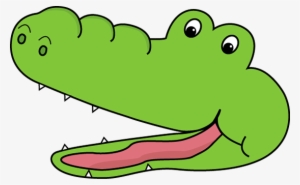 Alligator Mouth Clipart - Crocodile Face Clip Art - Free Transparent ...