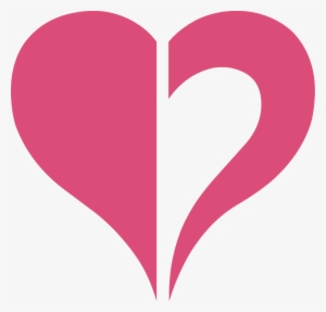 Halved Heart Shape Png Image - Homestuck Aspect Heart #308916