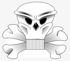 Crossbones Skull Danger - Skull And Crossbones #309119