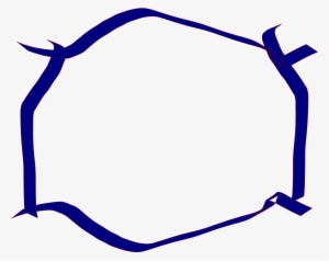 This Free Icons Png Design Of Blue Ribbon Border #309180
