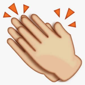 Download Clapping Hands Emoji Icon - Clap Hands Emoji Png #309335