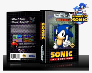 Sonic The Hedgehog Box Art Cover - Summer Of Sonic #309671
