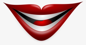 Joker Smile Icons Png - Smiley Lips #309747
