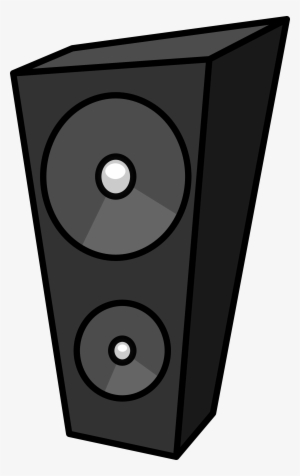 Studio Speaker On A Stand - Vector Sound System Png #309829