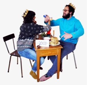 People Sitting At Table Png #309980