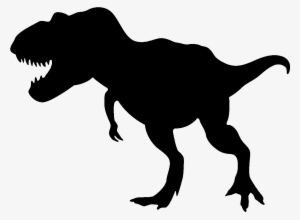 Stickers Ordinateurs Portables - T Rex Silhouette Png #3000230